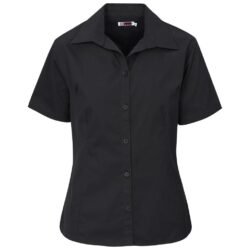 Ladies Short Sleeve Brushed Cotton Twill Moderna Shirt