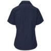 Ladies Short Sleeve Brushed Cotton Twill Moderna Shirt