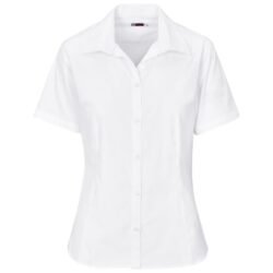 Ladies Short Sleeve Brushed Cotton Twill Moderna Shirt