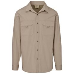 Mens Long Sleeve Mawenzi Twill Shirt