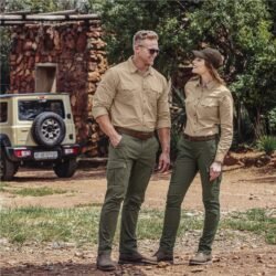 Mens Long Sleeve Mawenzi Twill Shirt