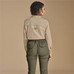 Ladies Long Sleeve Mawenzi Twill Shirt
