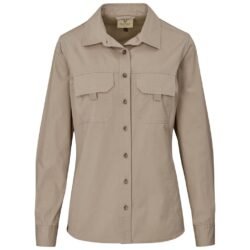 Ladies Long Sleeve Mawenzi Twill Shirt