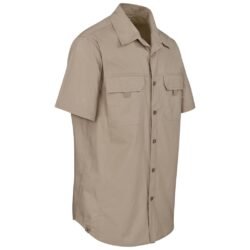 Mens Short Sleeve Mawenzi Twill Shirt
