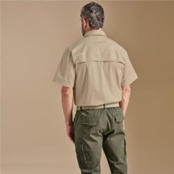 Mens Short Sleeve Mawenzi Twill Shirt