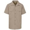 Mens Short Sleeve Mawenzi Twill Shirt