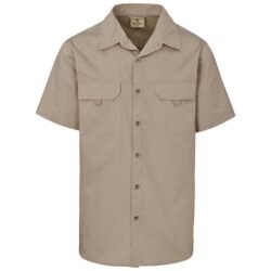 Mens Short Sleeve Mawenzi Twill Shirt