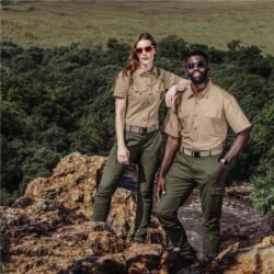 Mens Short Sleeve Mawenzi Twill Shirt