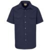 Mens Short Sleeve Mawenzi Twill Shirt