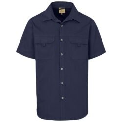 Mens Short Sleeve Mawenzi Twill Shirt