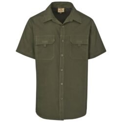 Mens Short Sleeve Mawenzi Twill Shirt
