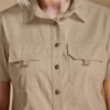 Ladies Short Sleeve Mawenzi Twill Shirt