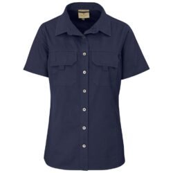 Ladies Short Sleeve Mawenzi Twill Shirt
