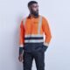 Long Sleeve Surveyor Two-Tone Hi-Viz Golf Shirt