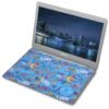 Pre-Printed Sample Hoppla Sparkra Polyester Keyboard Protector Cloth