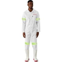 DEFAULT_1024X1024-2933 Safety Polycotton Boiler Suit - Reflective Arms & Legs - Yellow Tape