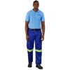 DEFAULT_1024X1024-2945 Site Premium Polycotton Pants - Reflective Legs - Yellow Tape