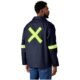 Artisan Premium 100% Cotton Jacket - Reflective Arms & Back - Yellow Tape