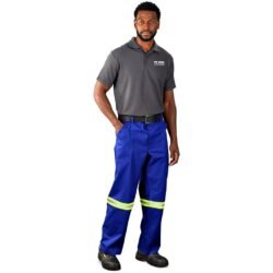 DEFAULT_1024X1024-2951 Artisan Premium 100% Cotton Pants - Reflective Legs - Yellow Tape