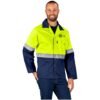 DEFAULT_1024X1024-611 Traffic Premium Two-Tone Hi-Viz Reflective Jacket