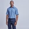 DEFAULT_1024X1024-634 Mens Short Sleeve Micro Check Shirt