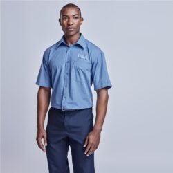 DEFAULT_1024X1024-634 Mens Short Sleeve Micro Check Shirt