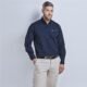 DEFAULT_1024X1024-669 Mens Long Sleeve Brushed Cotton Twill Moderna Shirt