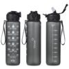 Eva & Elm Neptune Plastic Water Bottle - 1 Litre