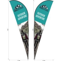 DEFAULT_1024X1024-854 Legend 4m Sublimated Sharkfin Double-Sided Flying Banner Skin (Excludes Hardware)