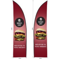DEFAULT_1024X1024-858 Legend 2m Sublimated Arcfin Double-Sided Flying Banner Skin (Excludes Hardware)