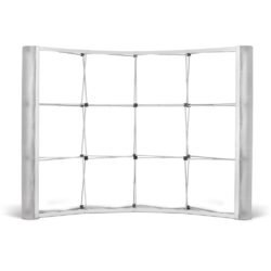 Legend Curved Banner Wall with Wings 2.85m x 2.25m