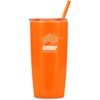 Altitude Daytona Plastic 2-in-1 Double-Wall Tumbler & Straw - 600ml