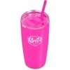 Altitude Daytona Plastic 2-in-1 Double-Wall Tumbler & Straw - 600ml