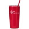 Altitude Daytona Plastic 2-in-1 Double-Wall Tumbler & Straw - 600ml