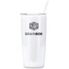 Altitude Daytona Plastic 2-in-1 Double-Wall Tumbler & Straw - 600ml