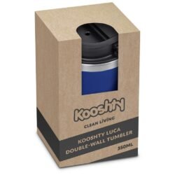 Kooshty Luca Stainless Steel & Plastic Double-Wall Tumbler – 350ml