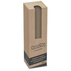 DR-KS-285-B_BOX_1024X1024 Kooshty Tugela Recycled Aluminium Water Bottle - 750ml