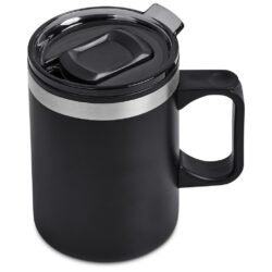 Kooshty Angelo Stainless Steel & Plastic Double-Wall Mug – 360ml