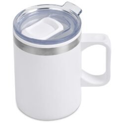 Kooshty Angelo Stainless Steel & Plastic Double-Wall Mug – 360ml