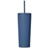 Kooshty Concorde Stainless Steel & Plastic Double-Wall Tumbler & Straw - 720ml