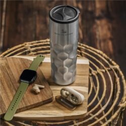 Serendipio Meteor Stainless Steel & Plastic Double-Wall Tumbler - 450ml