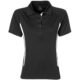 ELE-4005-BL_1024X1024 Ladies Mitica Golf Shirt - Black