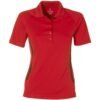 ELE-4005-R_1024X1024 Ladies Mitica Golf Shirt - Red