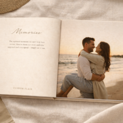 First Page A5 Custom Hardcover Photobook (24 pages)