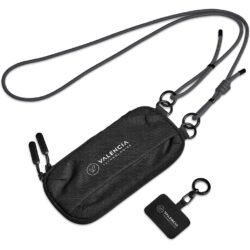 Altitude Glam Recycled PET Crossbody Bag & Phone Strap