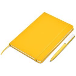 GF-AM-1024-B-Y_1024X1024 Query Notebook & Pen Set