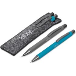 GF-AM-1194-B-TQ_1024X1024 Omaha Ball Pen & Pencil Set