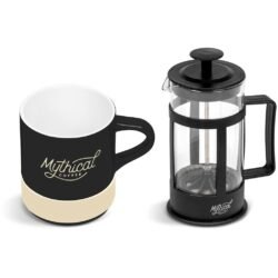 Kooshty Mixalot Black Koffee Set - Cream