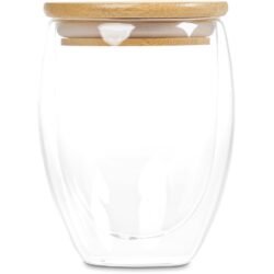 Okiyo Aibo Glass & Bamboo Coffee Set