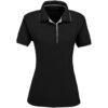 GP-7459-BL_1024X1024 Ladies Wentworth Golf Shirt - Black